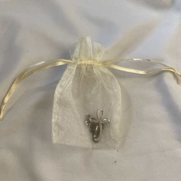 Diamond Crusted Cross Necklace - Picture 7 of 7